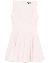Maje - Short Flared Tweed Dress - Lyst
