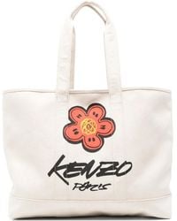 KENZO - X Futura 2000 Utility Boke Flower-Print Tote Bag - Lyst