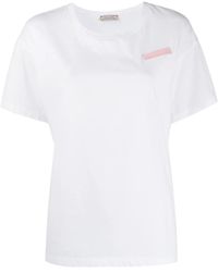 Nina Ricci - Boxy Logo Patch T-Shirt - Lyst