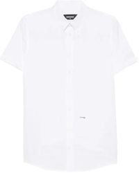 DSquared² - Camicia A Maniche Corte Con Bottoni - Lyst