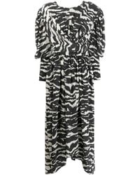 Isabel Marant - 'Filao' Kleid Mit Rosen-Print - Lyst