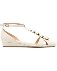 Chloé - Cleia T-Bar Sandals - Lyst