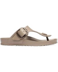 Birkenstock - Gizeh Big Buckle Buckle-Fastening Slides - Lyst