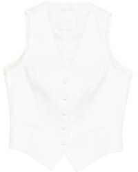 Tagliatore - Chaleco Con Cuello En V - Lyst