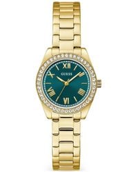 Guess - Mini Luna Tone Analog Watch - Lyst