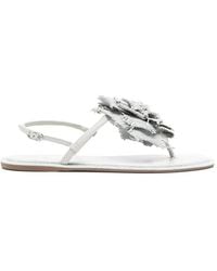 Le Silla - Sandales Rose À Bride Arrière - Lyst