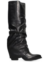 METISSE - Slouchy Pointed-Toe Boots - Lyst