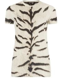 Roberto Cavalli - X Ogat Tigresse T-Shirt - Lyst