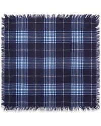 Bompard - Woven Tartan Scarf - Lyst