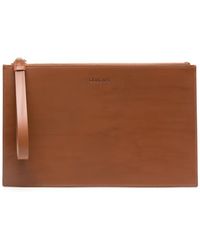 Doucal's - レザー クラッチバッグ - Lyst