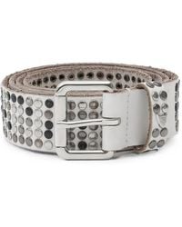HTC - 5. 000 Leren Riem Met Studs - Lyst