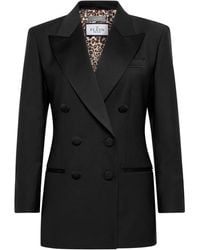 Philipp Plein - Crystal-Embellished Blazer - Lyst