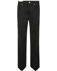 PT Torino - Pressed-Crease Wide-Leg Jeans - Lyst