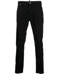 DSquared² - Jean à patch logo - Lyst