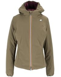 K-Way - Lily St Warm Reversible Hooded Jacket - Lyst
