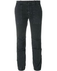 Nili Lotan - Cropped Tapered Trousers - Lyst