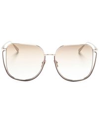 Linda Farrow - Camry Oversize-frame Sunglasses - Lyst