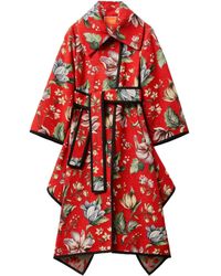 La DoubleJ - Floral Coat - Lyst