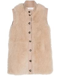 Liska - Sleeveless Cashmere Coat - Lyst