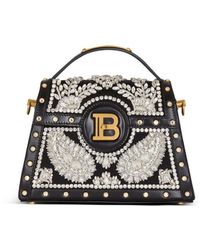 Balmain - B-buzz Dynasty Embellished Handbag - Lyst