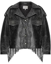 Gestuz - Giacca Con Frange - Lyst