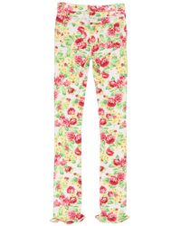 Acne Studios - Printed Casual Trousers - Lyst