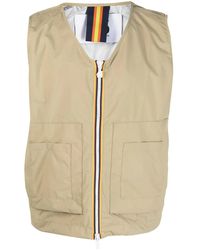 K-Way - Vネック ベスト - Lyst