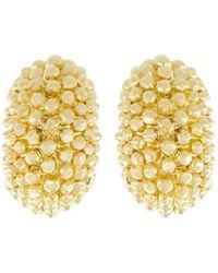 Paola Sighinolfi - Simone 18K-Plated Earrings - Lyst