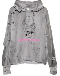WESTFALL - Cartoon-Print Hoodie - Lyst