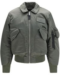 Alpha Industries - Veste Bomber À Patch Logo - Lyst