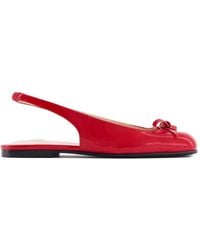 NODALETO - Bulle Node Sb Patent Bow Ballet Flats - Lyst