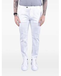 Eleventy - Pantalon À Taille Ceinturée - Lyst