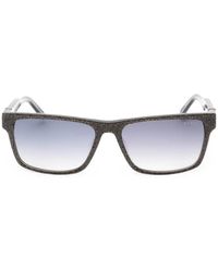 GUESS EYEWEAR - Geometric-Pattern Rectangle-Frame Sunglasses - Lyst