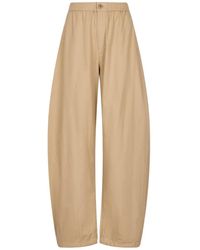 CROQUIS - Relaxed-Fit Curved-Leg Trousers - Lyst