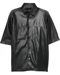 Arma - Leather Shirt - Lyst