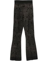Twinset - Damask-Pattern Trousers - Lyst