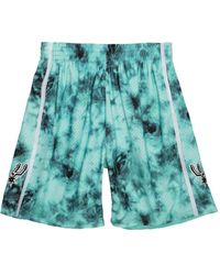 Mitchell & Ness - Nba San Antonio Spurs 1998 Galaxy Swingman Shorts - Lyst