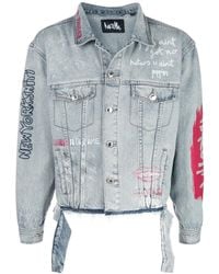 Haculla - Responsible For Nothing Denim Jacket - Lyst