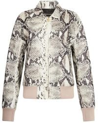 Roberto Cavalli - Python-Print Jacket - Lyst