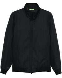 BOSS - Zip-Fastening Bomber Jacket - Lyst