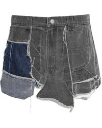 Natasha Zinko - パッチワーク ミニスカート - Lyst