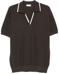 Paolo Pecora - V-Neck Trimmed T-Shirt - Lyst