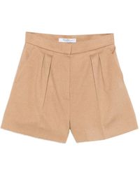 Max Mara - Vista High-Waisted Shorts - Lyst