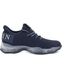 Philipp Plein - Logo-Plaque Sneakers - Lyst