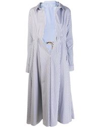 Marni Nougat Illusion Shirtjas - Wit