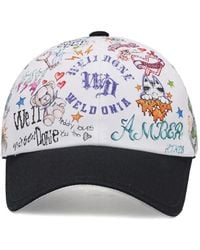 we11done - Cappello Da Baseball Con Stampa - Lyst