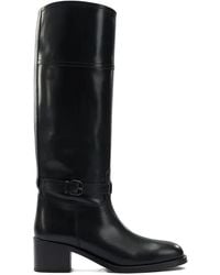 MARETTO® - Buckle Strap Boots - Lyst