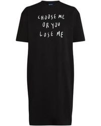 KARL LAGERFELD - X Pietro Terzini T-Shirt Dress - Lyst
