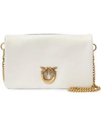 Pinko - Love Bag Click Soft Horizontal Mini Small Crossbody Clutch - Lyst