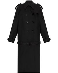 Givenchy - Abrigo con doble botonadura - Lyst